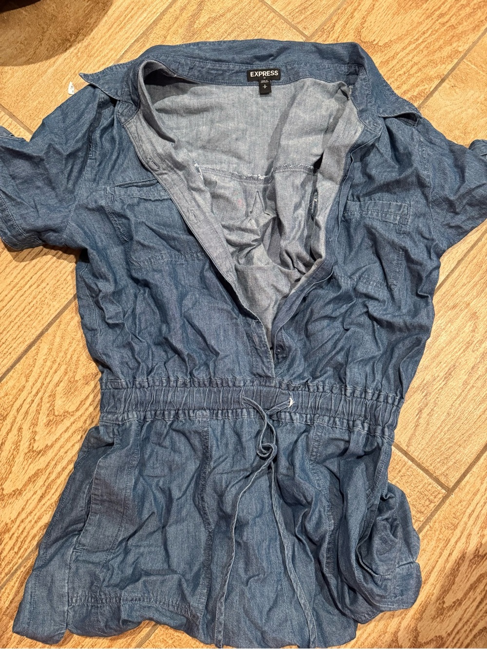 Express Denim Romper